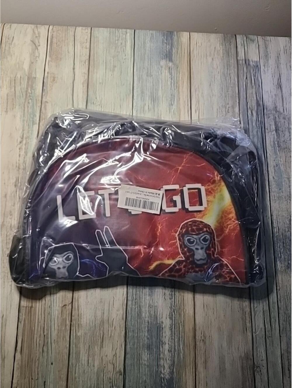New Funny Cartoon Game Backpack Let's Go With Three Gorillas 17 In Height